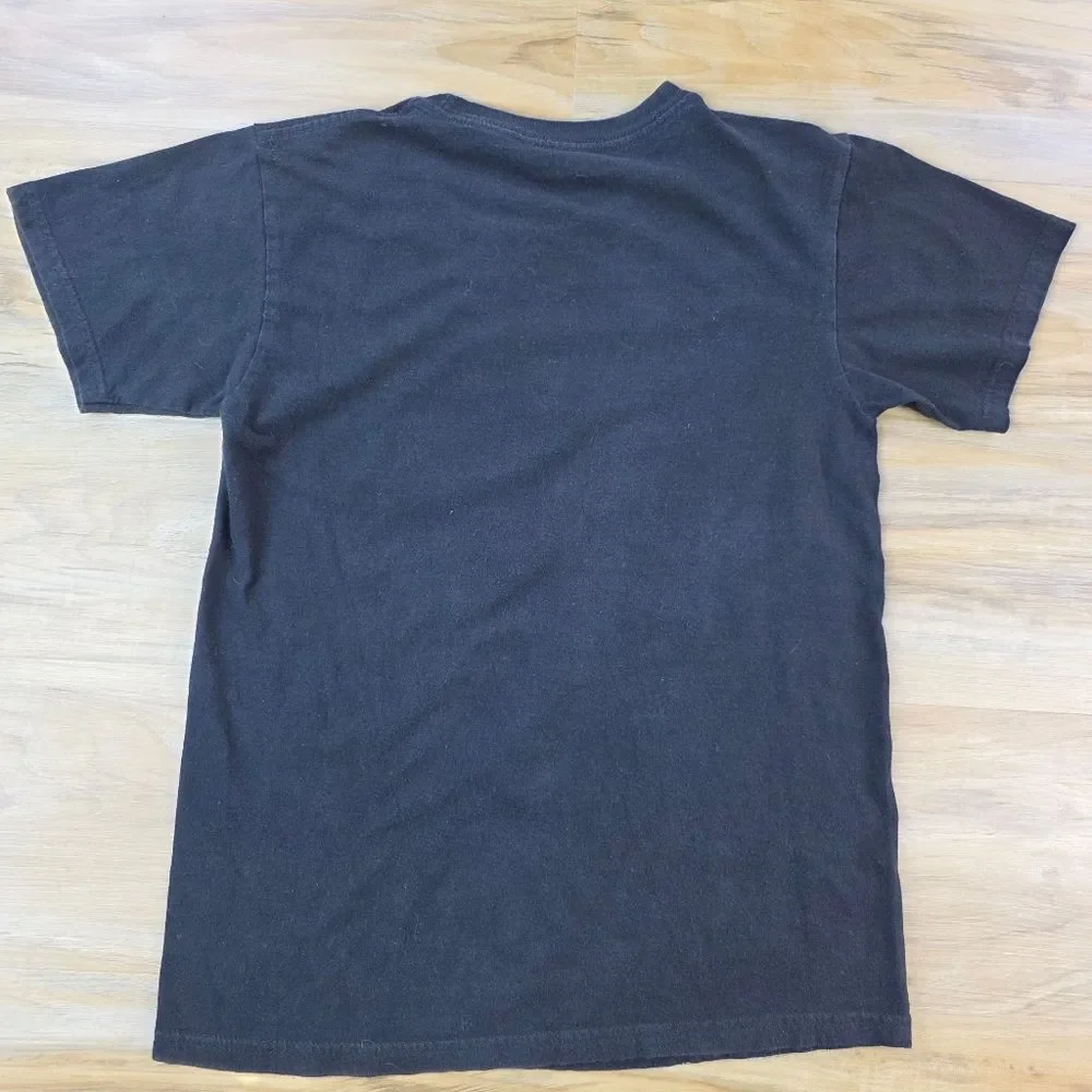 🩵Fortnite Black Neon Graphic Short Sleeve Top Youth Small